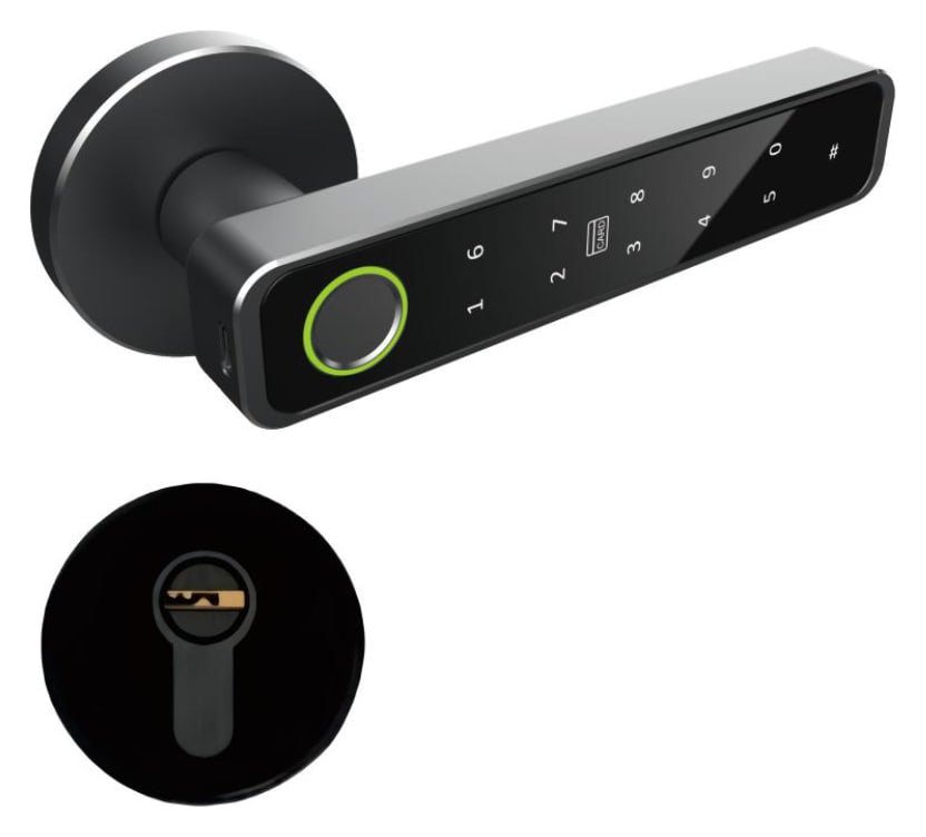 Cerradura para puerta interior