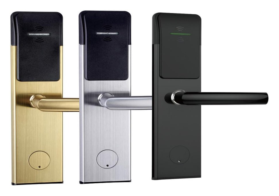 Cerradura de hotel con tarjeta RFID